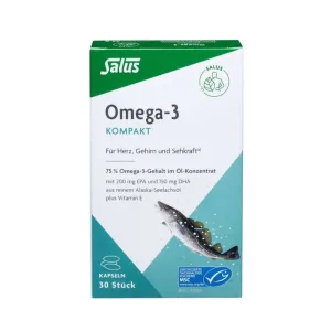 Omega-3 Compact din Alaska-Seelac pur 30 St