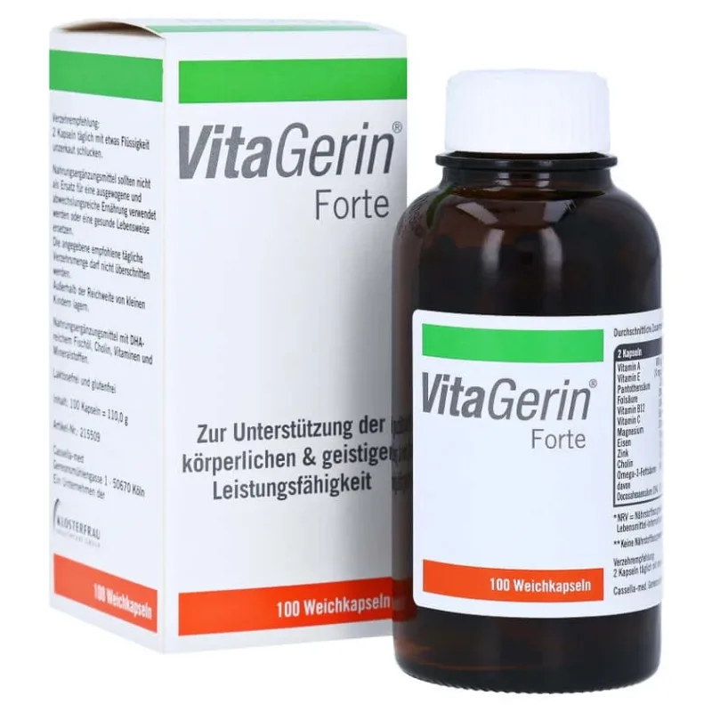 VITA Gerin Forte capsule moi 100 Capsule — preț și oferte