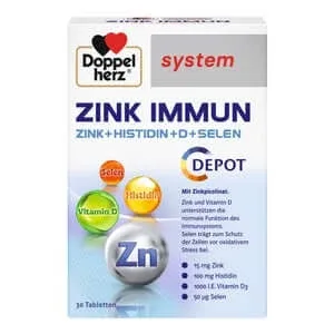 Sistem dublu inimă Zinc Imun 30 St — preț și oferte