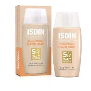 ISDIN FusionWater Colour cremă de protecție solară ușor colorată SPF 50 50 ml Isdinceutics De — preț și oferte