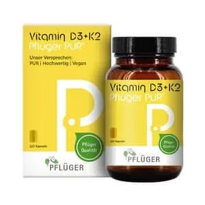 Vitamina D3+K2 Pflüger PUR 120 St — preț și oferte