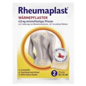 Rheumaplast 4,8 mg plasturi cu ingredient activ 2 buc. — preț și oferte