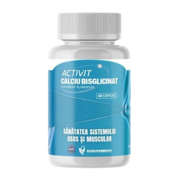 Activit Calciu Bisglicinat, Aesculap | 60 capsule — preț și oferte