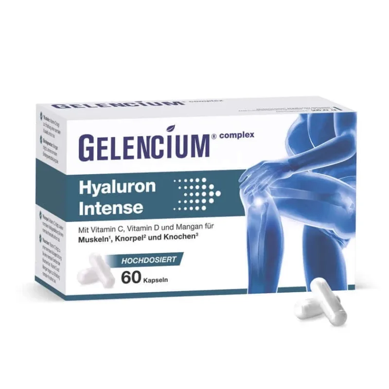Gelencium Hyaluron Intense doză mare de vitamina C Capsule 60 Capsule — preț și oferte