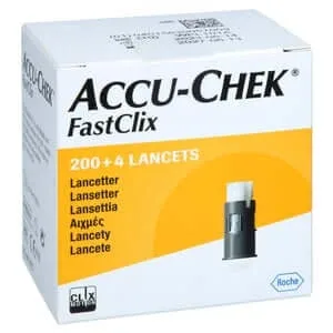 Accu-chek Fastclix lancette 204 buc