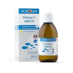 Norsan Omega-3 Arctic cu vitamina D3 flü 200 ml — preț și oferte