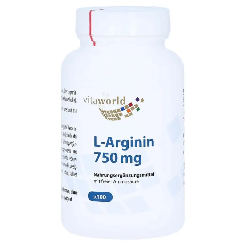 Arginină 750 mg Capsule 100 Capsule — preț și oferte