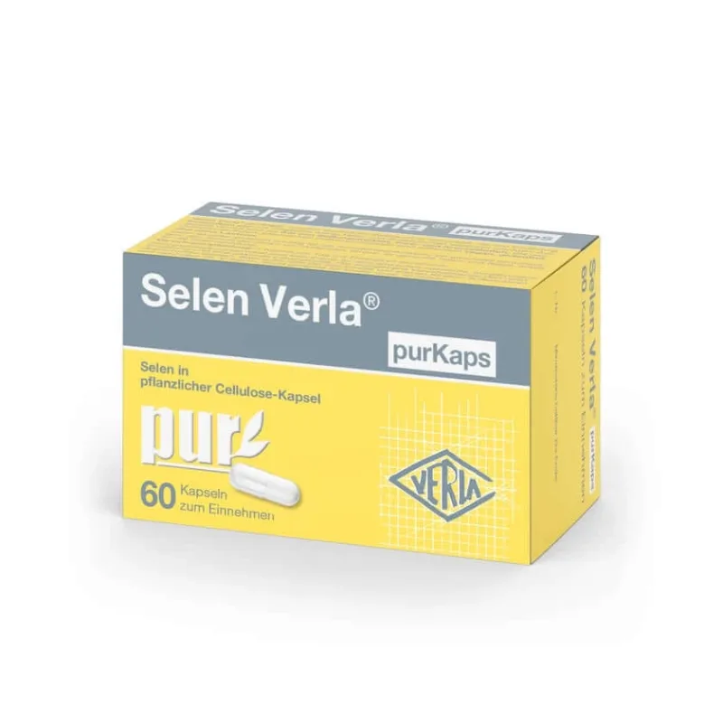 Seleniu Verla purCaps 60 Capsule — preț și oferte