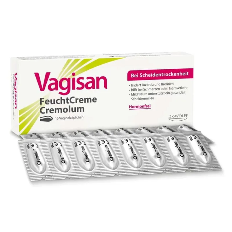 Vagisan Cremă hidratantă Cremolum 16 buc — preț și oferte
