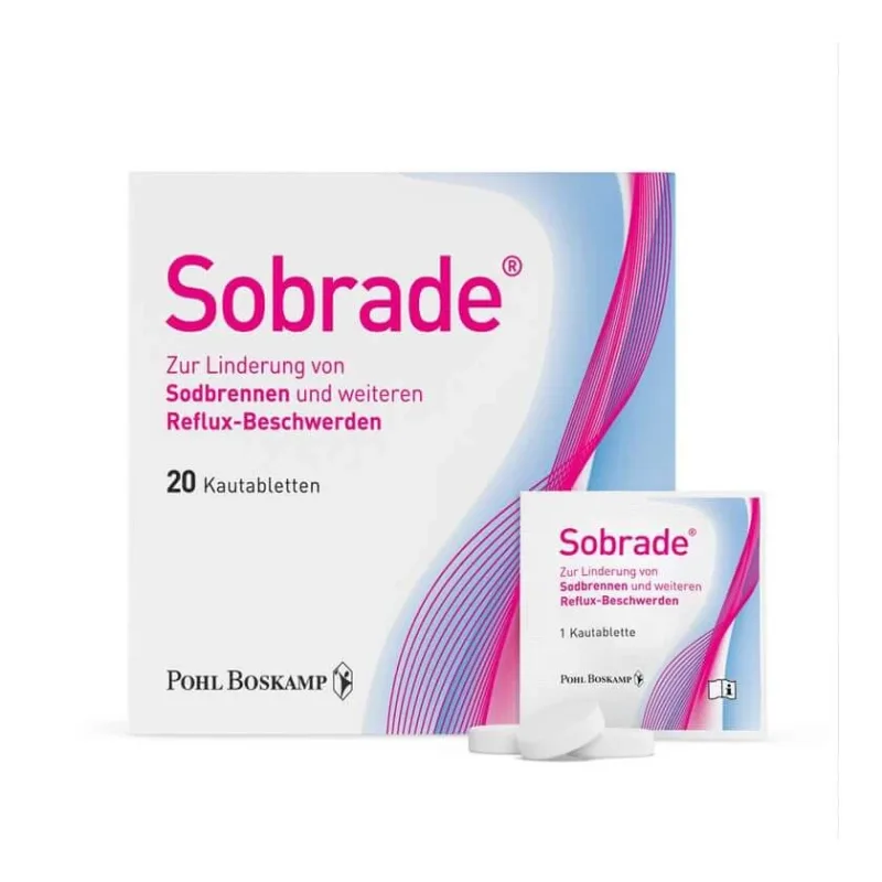 Sobrade comprimate masticabile 20 buc — preț și oferte