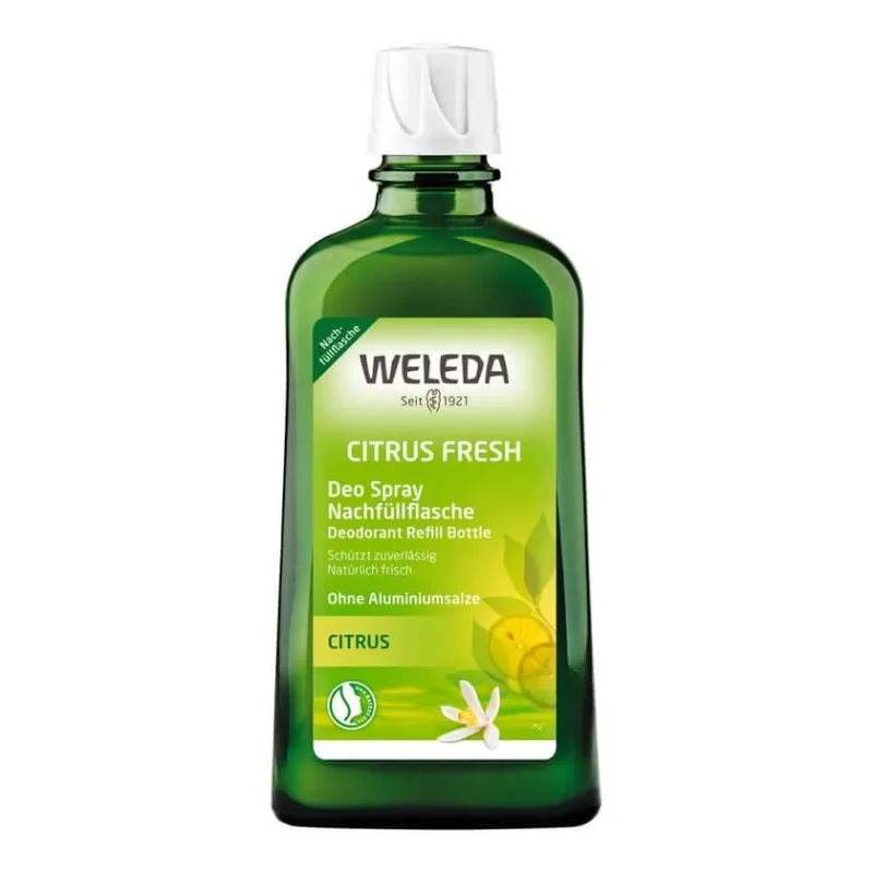 Weleda Citrus Fresh Deodorant Spray Sticlă de reumplere 200 ml — preț și oferte