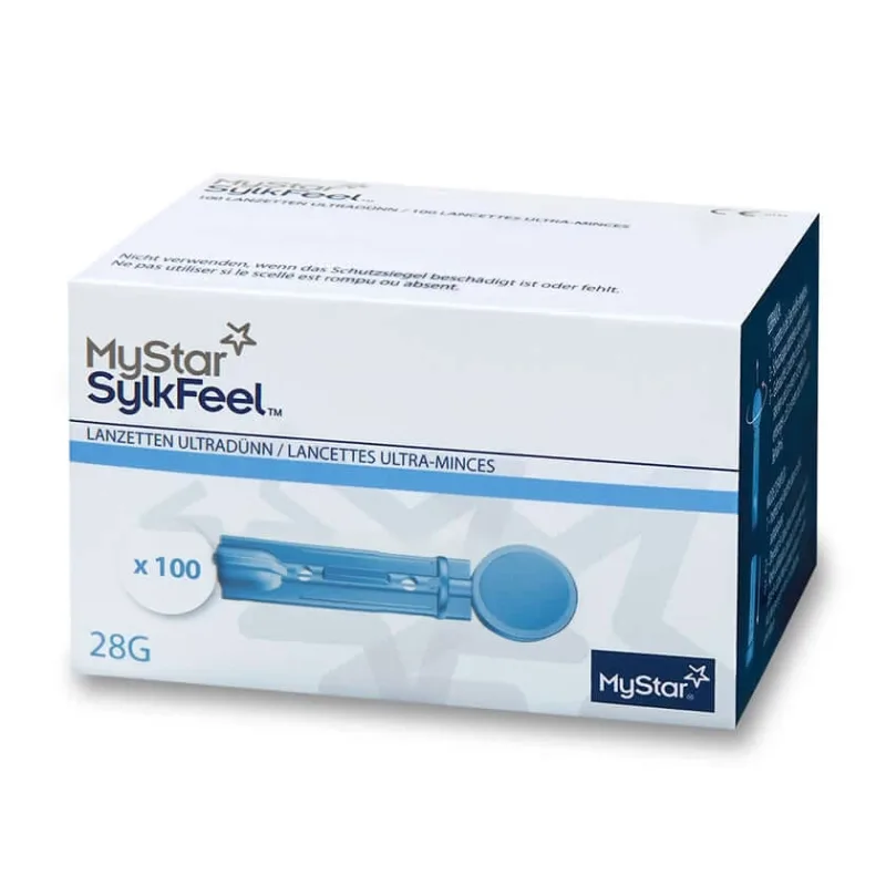 Lancetă Mystar Sylkfeel 28 G 100 buc — preț și oferte