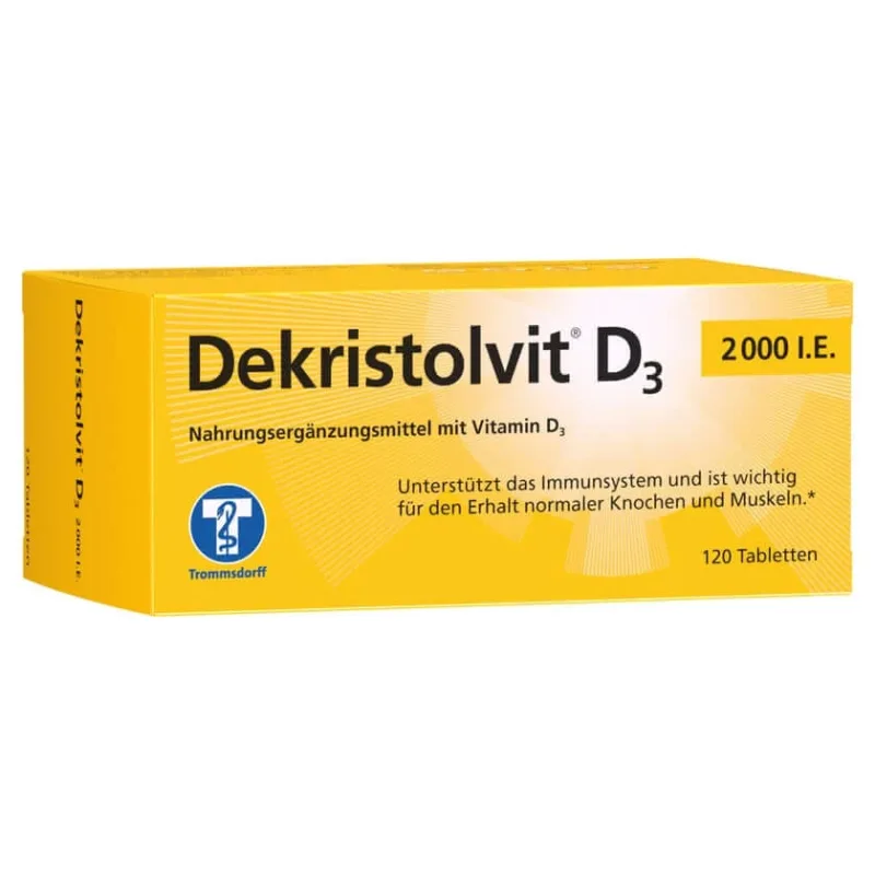 Dekristolvit D3 2,000 U.I. 120 buc. — preț și oferte