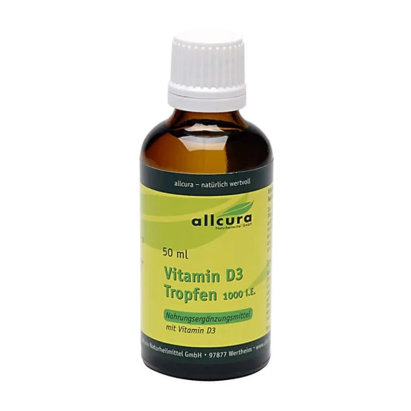 Vitamina D3 picături 1,000 u.i. 50 ml — preț și oferte