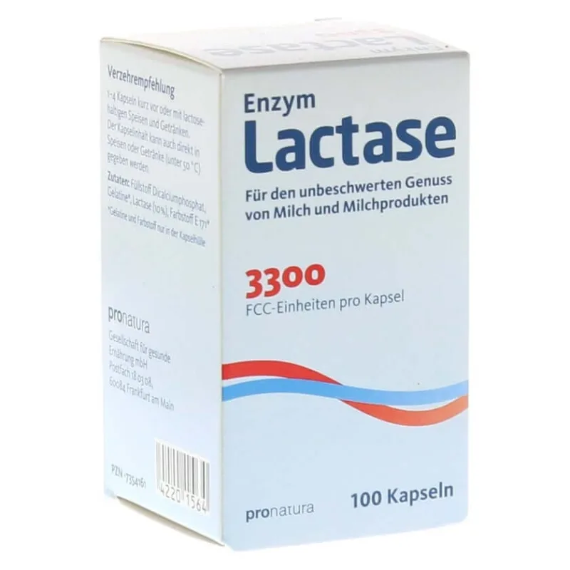 Lactază 3.300 FCC Capsule 100 Capsule — preț și oferte
