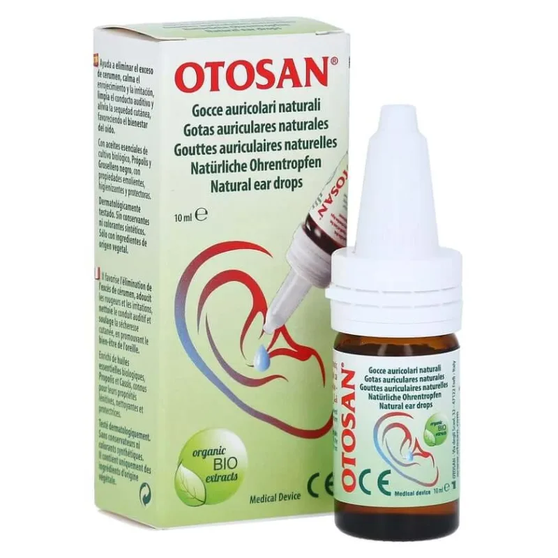 Picături pentru urechi Otosan 10 ml — preț și oferte