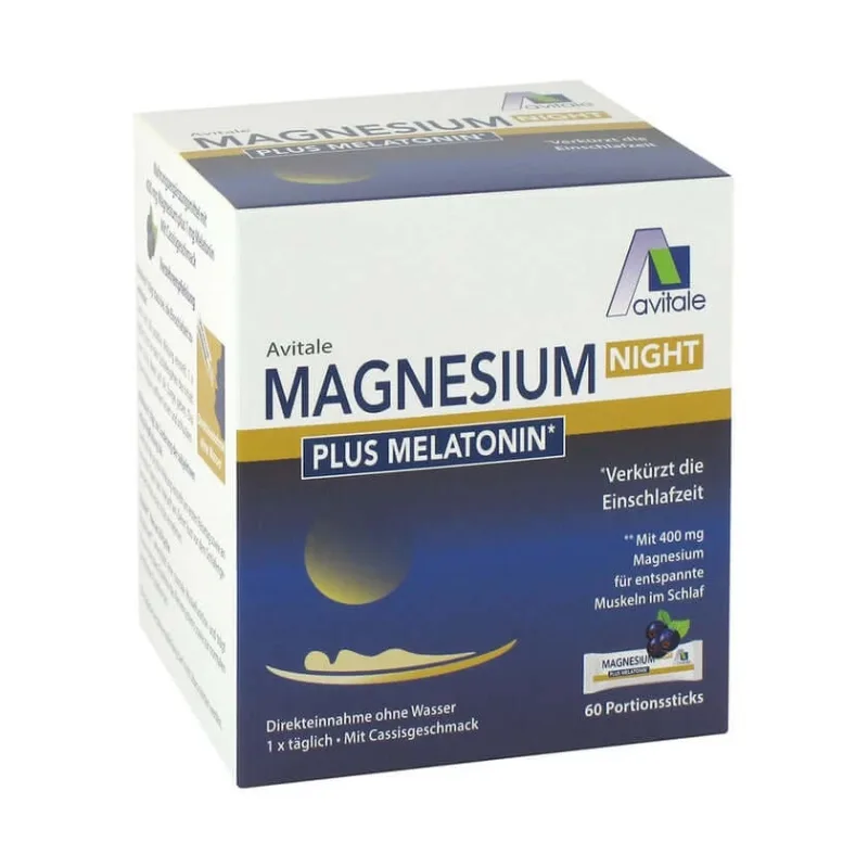 MAGNESIUM NIGHT plus 1 mg 60 St — preț și oferte