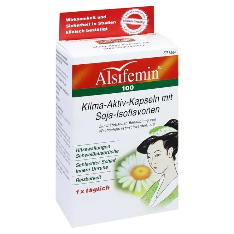 Alsifemin 100 Climate-active cu soia 1x1 Capsulă 60 Capsule — preț și oferte