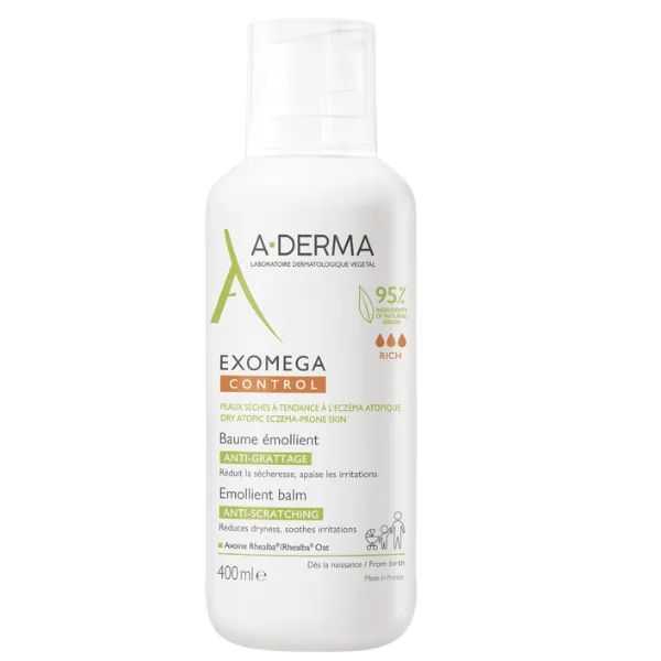 Aderma Exomega Control balsam emolient | 400 ml PIERRE FABRE — preț și oferte