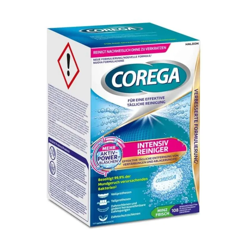 Corega Tabs Intensive Cleaner 108 buc — preț și oferte