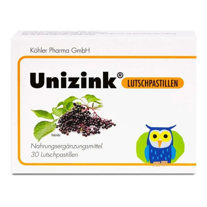 Unizink pastiluțe 30 buc — preț și oferte