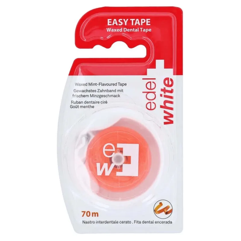 Bandă dentară Edelwhite Ață dentară cerată 70 1 buc — preț și oferte