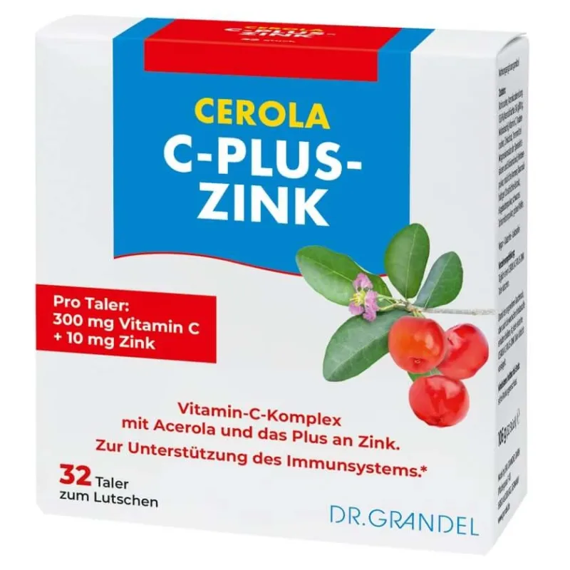 Cerola C-plus Zinc Thaler 32 St — preț și oferte
