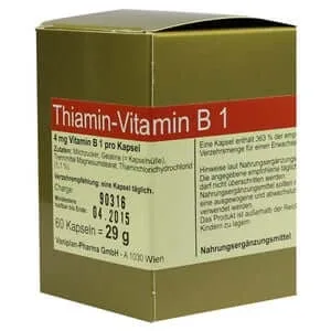Tiamina Capsule Vitamina B1 60 Capsule — preț și oferte