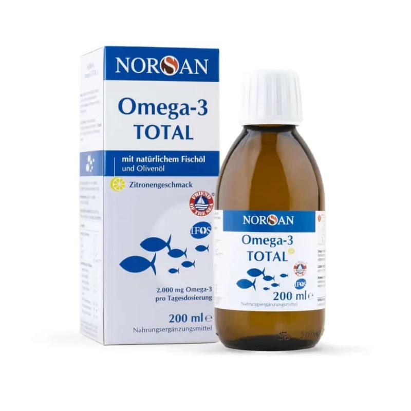 Norsan Omega-3 Total lichid 200 ml — preț și oferte