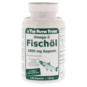 Omega-3 Fish Oil 1000 mg Capsule 120 Capsule