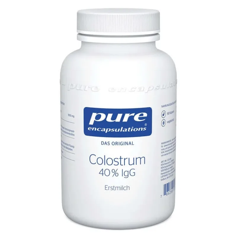 Încapsulări pure Colostrum 40% IgG 90 St — preț și oferte