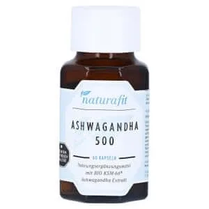 Naturafit Ashwagandha 500 mg capsule 60 Capsule