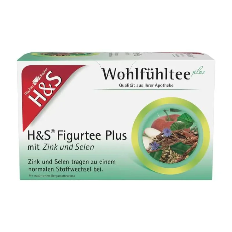 H&S Figura ceai plus zinc și seleniu 20X1.5 g — preț și oferte