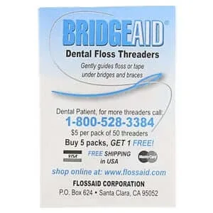 Bridge Aid fir de ață dentară 10 buc — preț și oferte