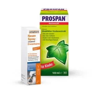 Spray nazal ratiopharm Erw + suc Prospan 1 set — preț și oferte