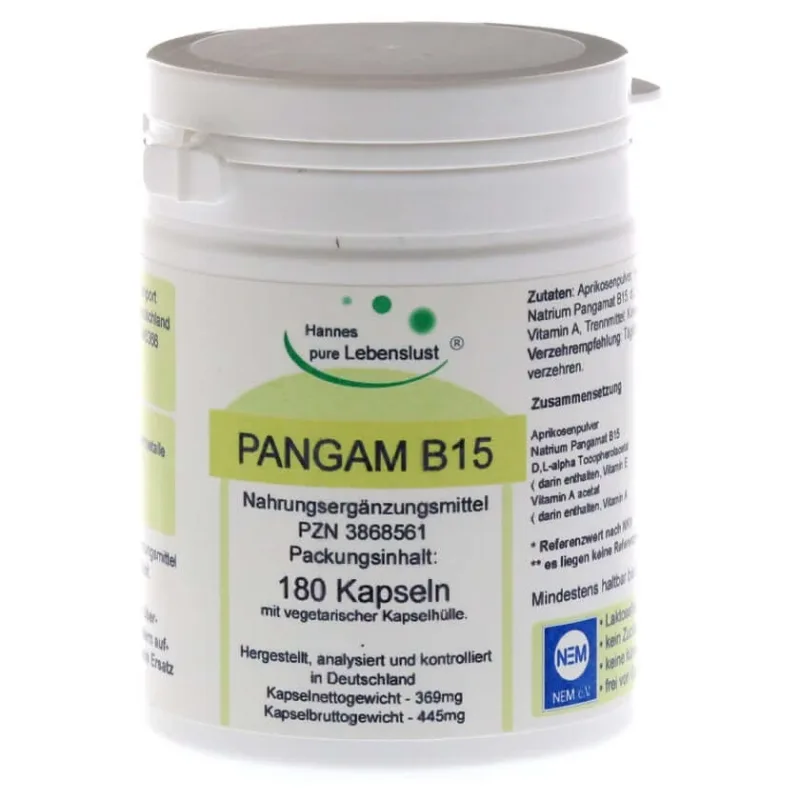 Pangam Vitamina B15 Vegi Capsule 180 Capsule — preț și oferte