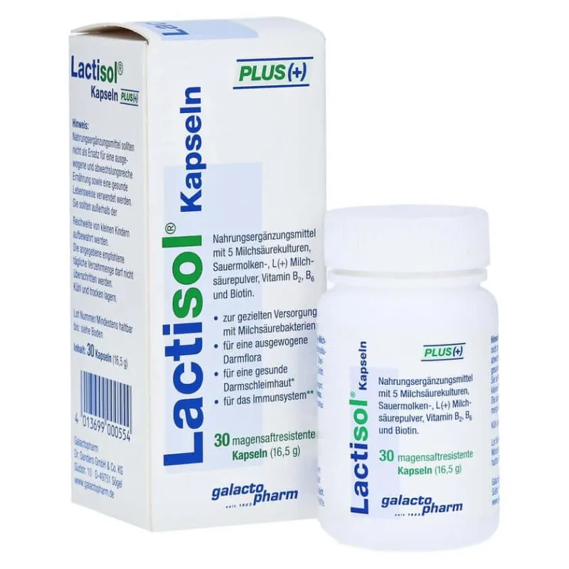 Lactisol Capsule Plus 30 Capsule — preț și oferte