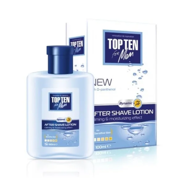 After Shave Lotiune TOP TEN Dynamic pentru ten sensibil, Rubella | 100 ml RUBELLA INFINITY — preț și oferte