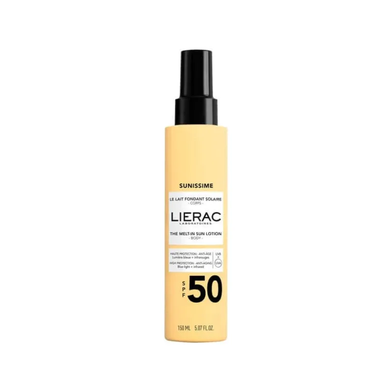 LIERAC - Sunissime - Loțiune solară pentru corp SPF50 150 ml — preț și oferte