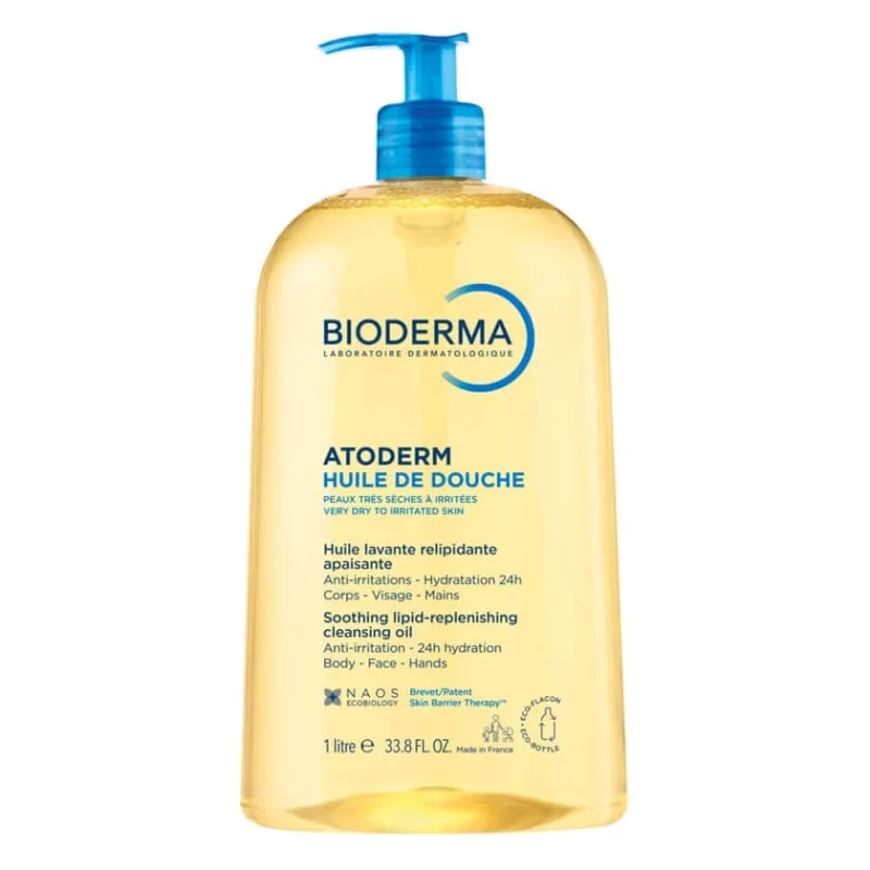 BIODERMA Atoderm Huile de douche Ulei de duș 1 litru — preț și oferte
