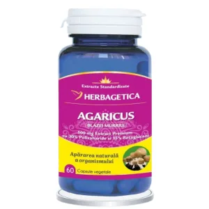 Agaricus, Herbagetica | 60 capsule