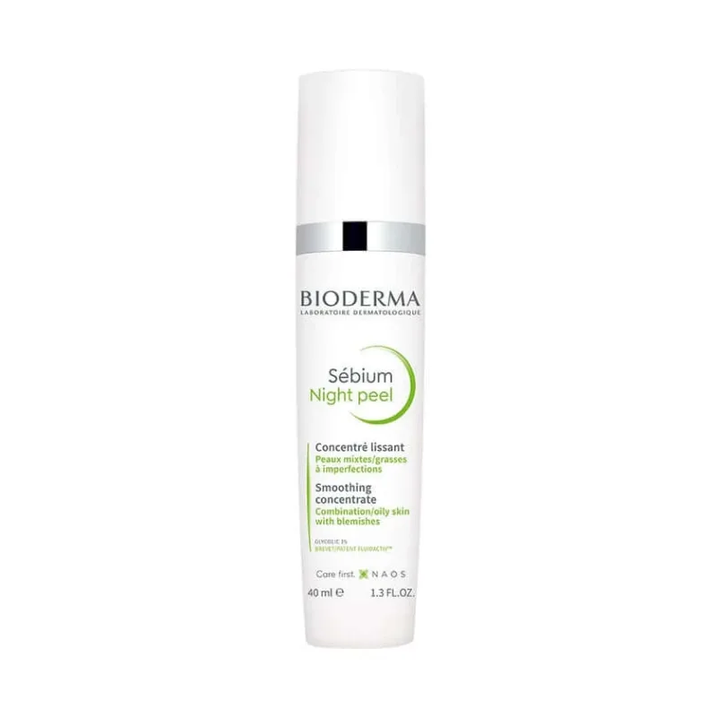 BIODERMA Sébium Night Peel Concentrat de peeling netezitor 40 ml — preț și oferte
