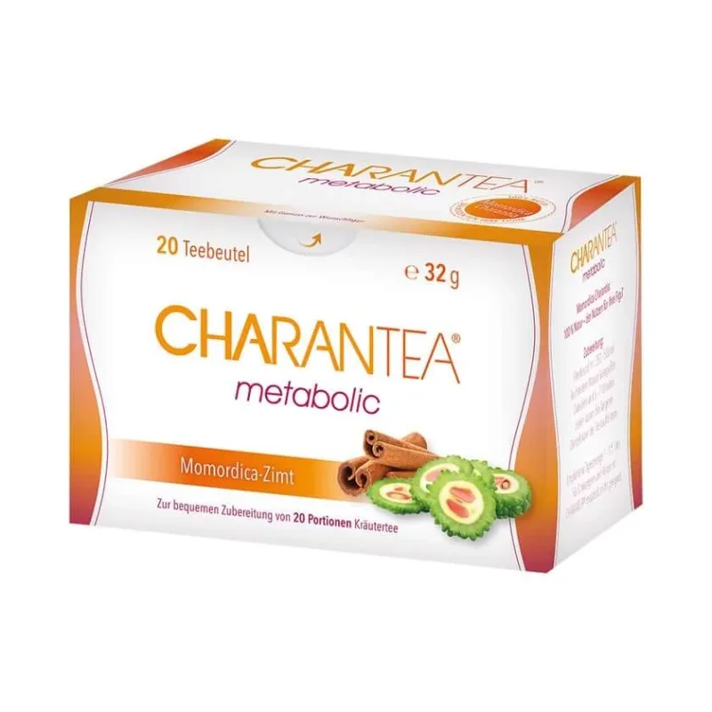 CHARANTEA Metabolic Cinnamon Herbal Tea Filtru 20 Capsule — preț și oferte