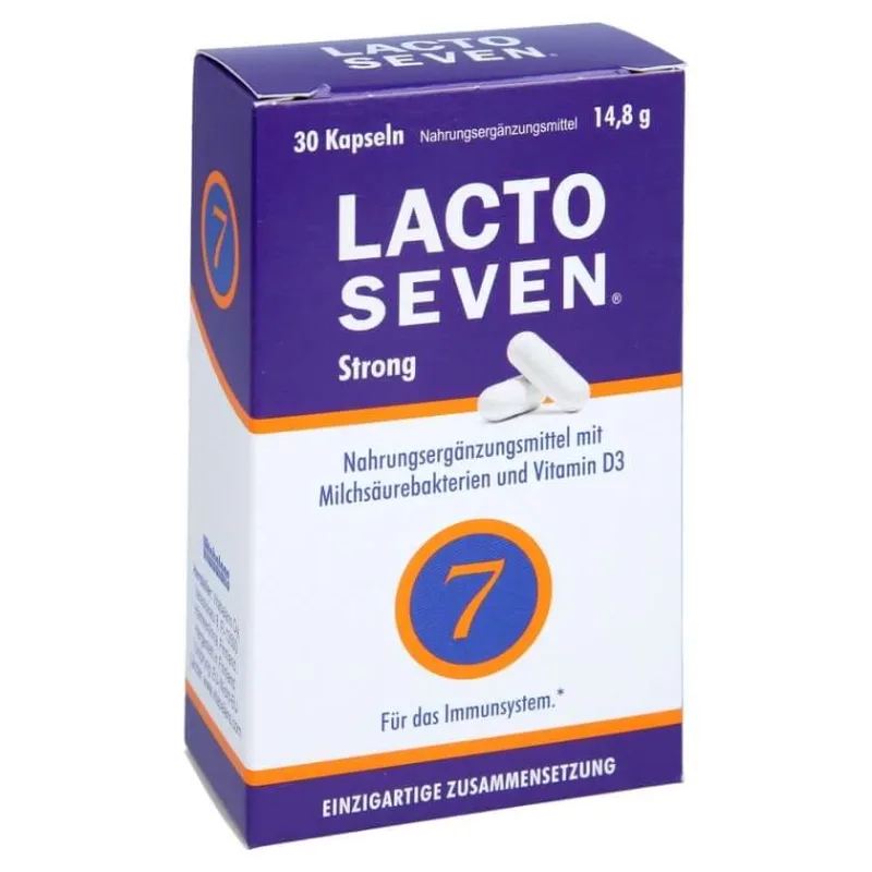 Lacto Seven Strong cu doze mari de bacterii lactice 30 buc. — preț și oferte