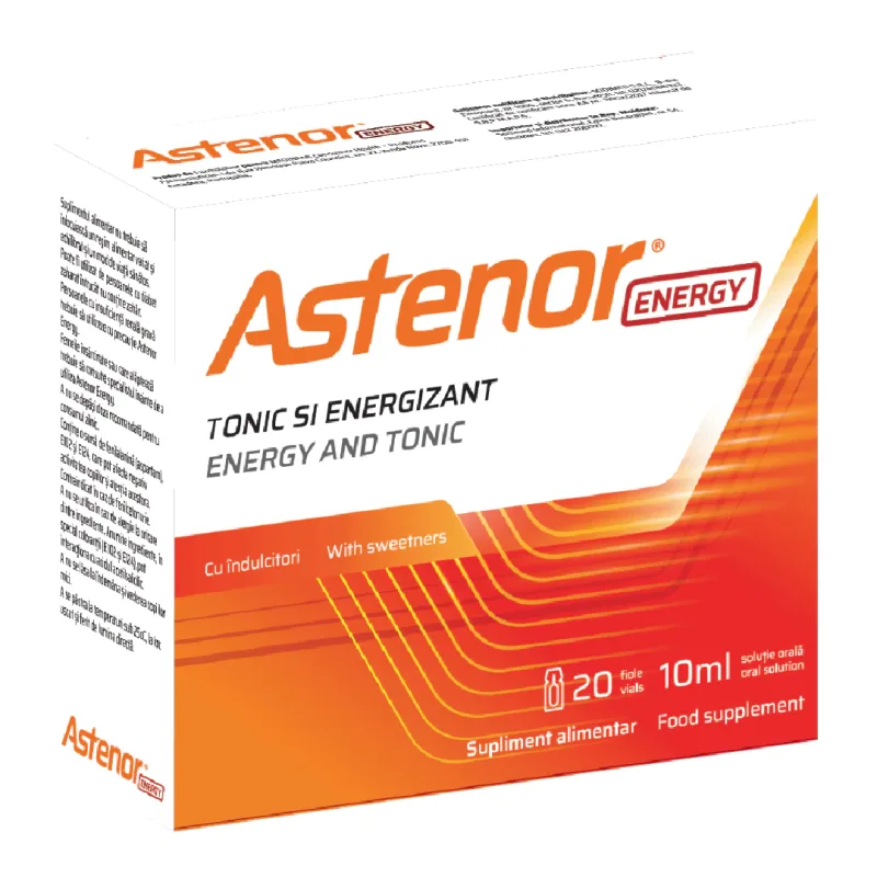 Astenor Energy, 20 fiole, Biessen Pharma — preț și oferte