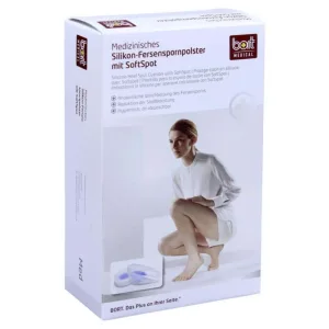 Bort Silicone Heel Spur Pad cu Softspot Dimensiune mică 2 buc