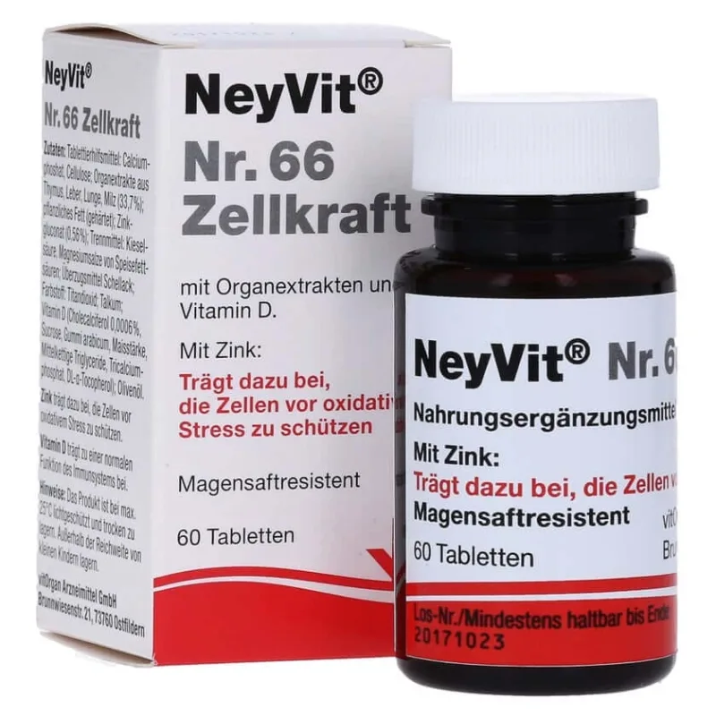 Neyvit No.66 Cell Power comprimate enteric acoperite 60 St — preț și oferte