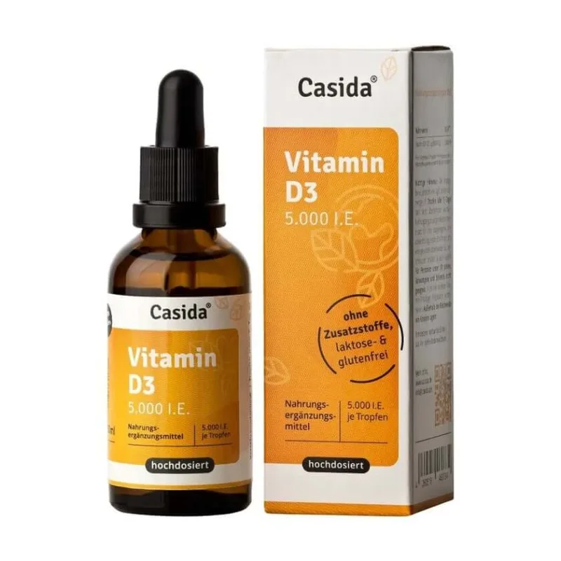 Vitamina D3 picături 5000 U.I. 50 ml — preț și oferte