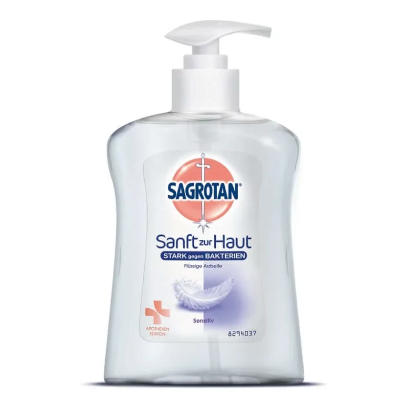 Săpun medicinal SAGROTAN sensibil 250 ml — preț și oferte