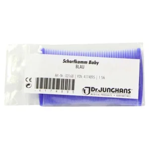 Pieptene scabie baby albastru 1 buc
